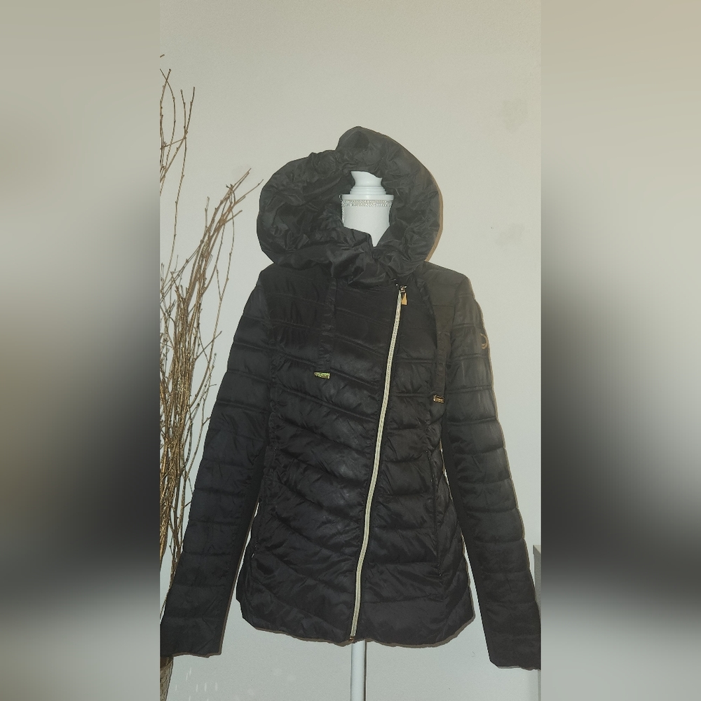 Laundry Black Puffer Jacket Size M
